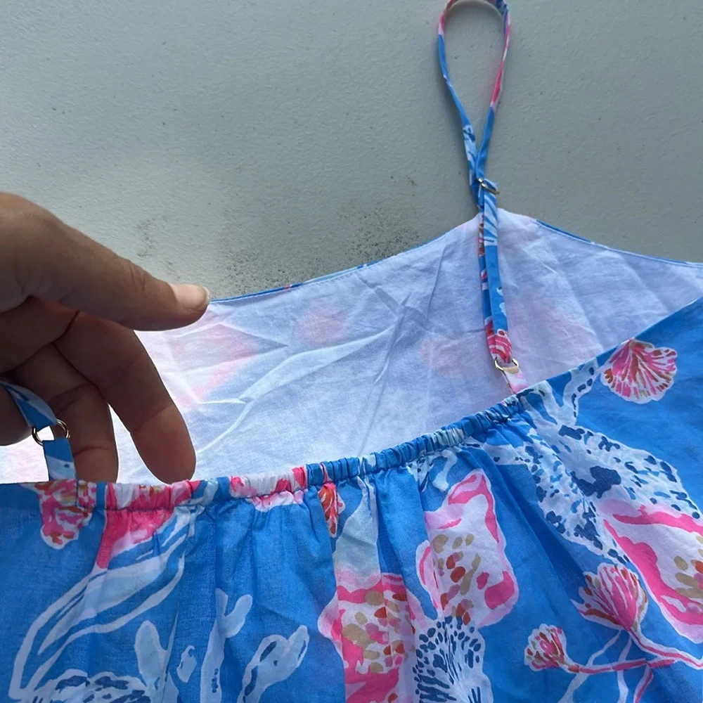 NWT Lilly Pulitzer Alessia Cotton Dress - Picture 6 of 8